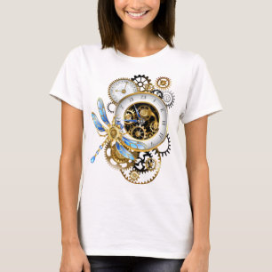 Steampunk-Dialoge mit Drachenfliege T-Shirt
