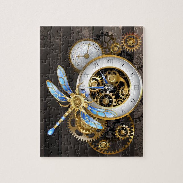 Steampunk-Dials mit Dragonfly (Vertikal)