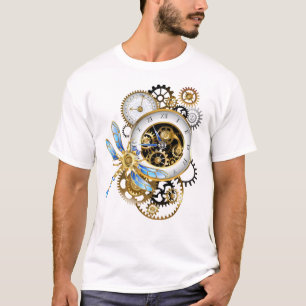 Steampunk-Dials mit Dragonfly T-Shirt