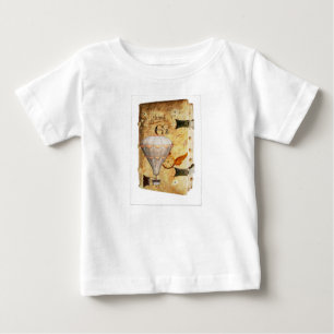 Steampunk Diary Baby T-shirt