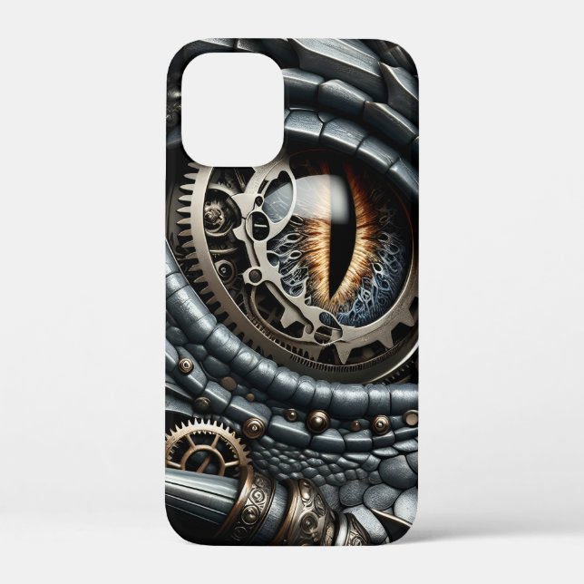 Steampunk Dragon Eye Schließen Ai Art Case-Mate iPhone Hülle (Rückseite)