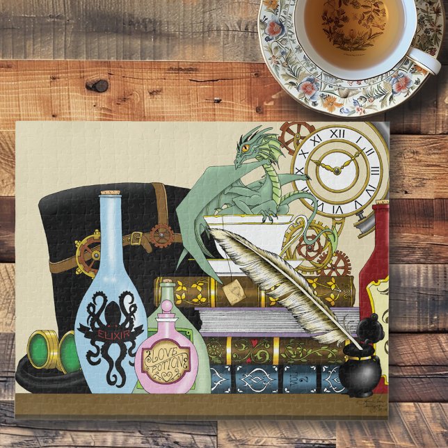 Steampunk Dragon Pooks Books (Von Creator hochgeladen)