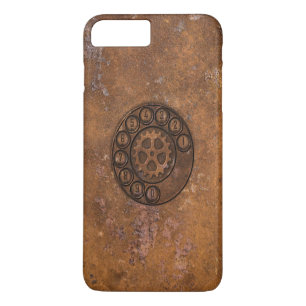 Steampunk Drehskala-Telefon iPhone 8 Plus/7 Plus Hülle