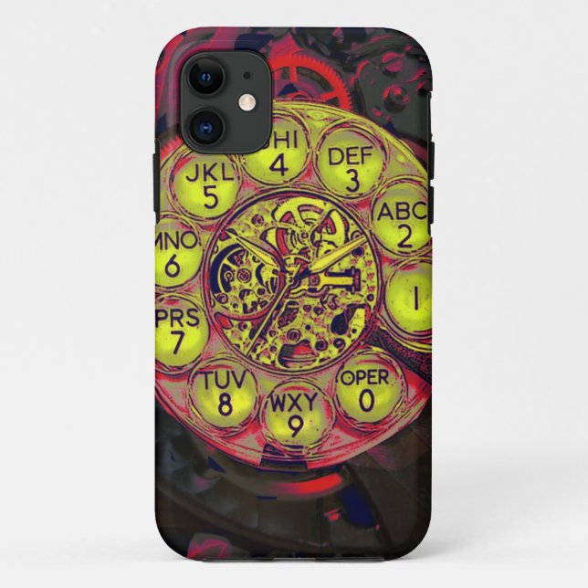 Steampunk-Drehstil iPhone Case-Mate iPhone Hülle (Rückseite)