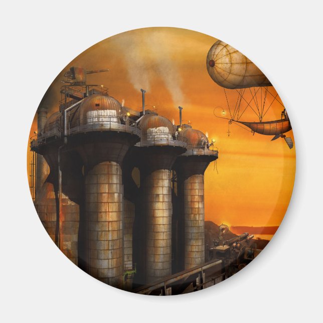 Steampunk - Dystopie - Der Außenposten Magnet (Vorne)