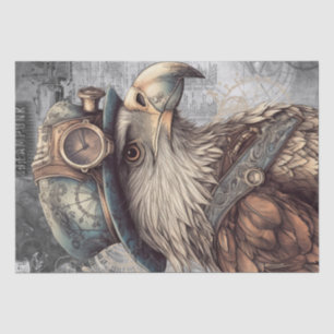 Steampunk Eagle Seidenpapier