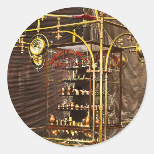 Steampunk - Eine ziemlich passende Ausstellung 187 Runder Aufkleber