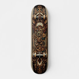 "Steampunk Elegance" Skateboard