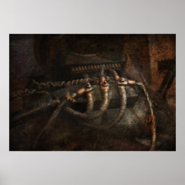Steampunk - Elektrische - Verband Poster
