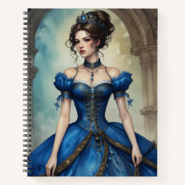Steampunk en Azul Notizbuch