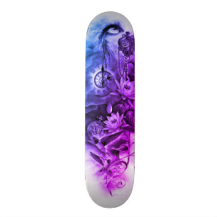 Steampunk Engels-Plattform Skateboard