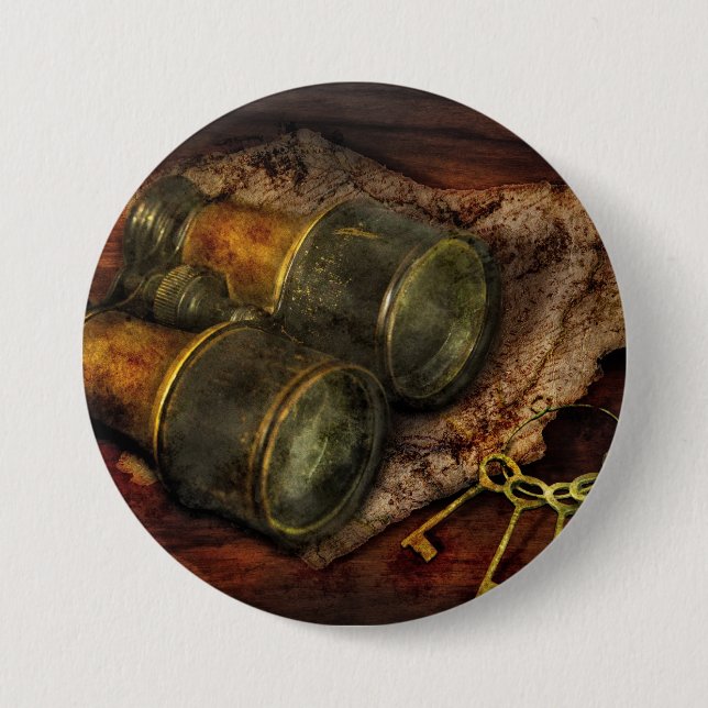 Steampunk - Extendo-Optik Button (Vorderseite)