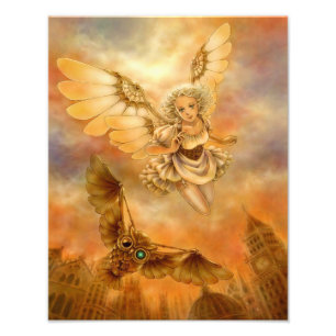 Steampunk Fantasie-Kunst-Foto-Druck Fotodruck