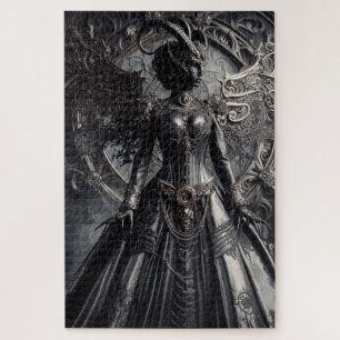 Steampunk-Fantasy-Dunkelheit-Dämonen-Mode
