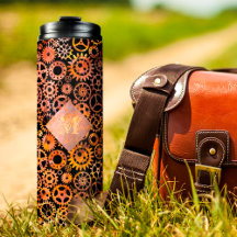 Steampunk - Farbige, rostfreie Gänge - Custom Mono