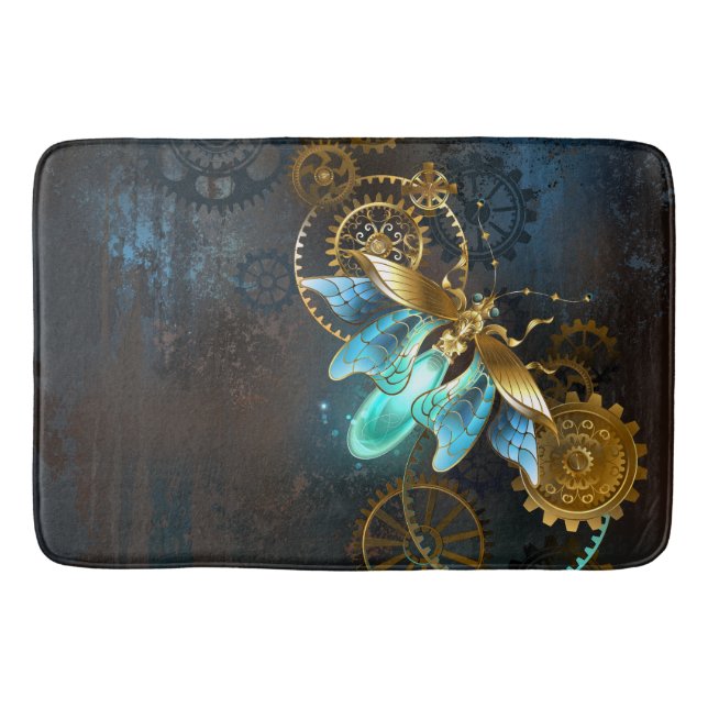 Steampunk Firefly Badematte (Vorderseite)