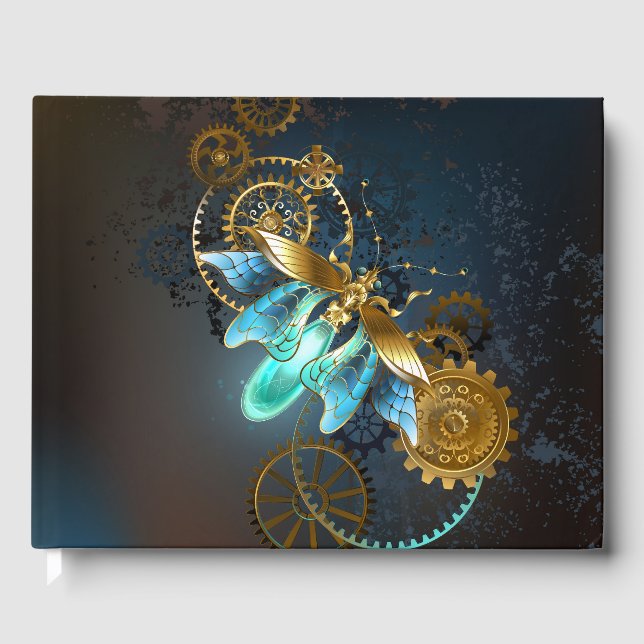 Steampunk Firefly Gästebuch (Vorderseite)