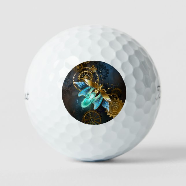 Steampunk Firefly Golfball (Vorderseite)