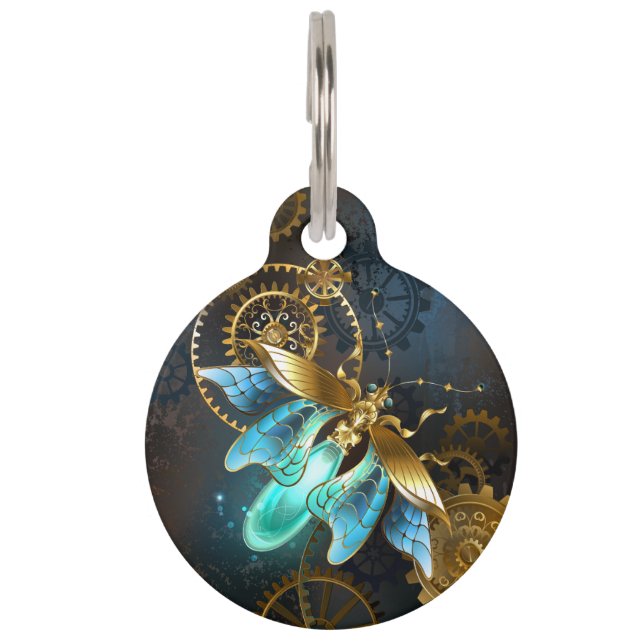 Steampunk Firefly Haustiermarke (Vorderseite)