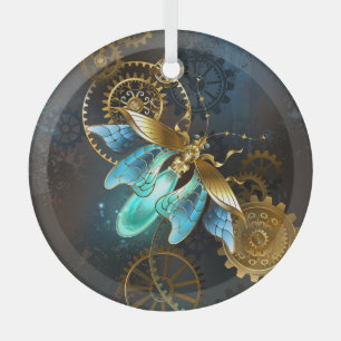 Steampunk Firefly Ornament Aus Glas