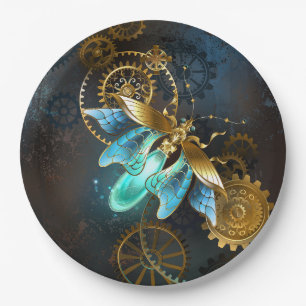 Steampunk Firefly Pappteller