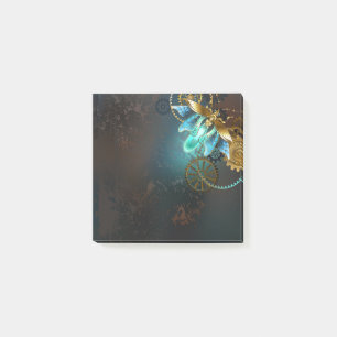 Steampunk Firefly Post-it Klebezettel