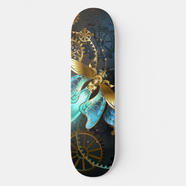Steampunk Firefly Skateboard (Vorderseite)