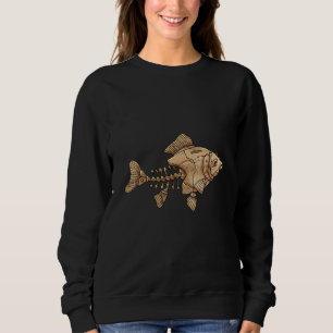 Steampunk Fish Animal Sweatshirt