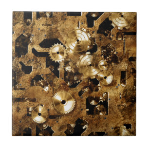 Steampunk Fliese