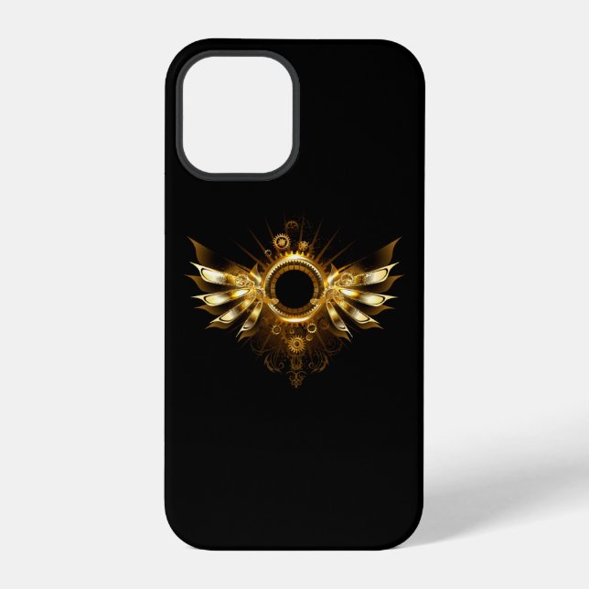 Steampunk-Flügel iPhone 12 Pro Hülle (Rückseite)
