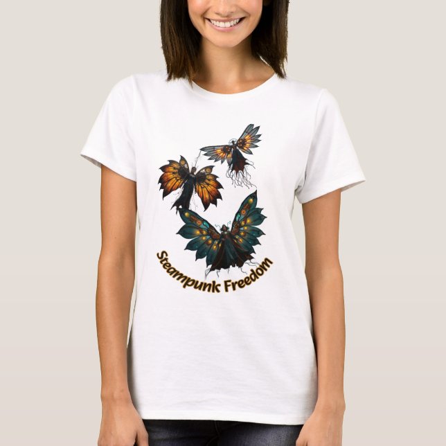 Steampunk Freedom T-Shirt (Vorderseite)