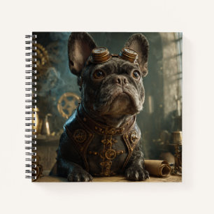 Steampunk Frenchie (Édition 1) - Cahier à reliure