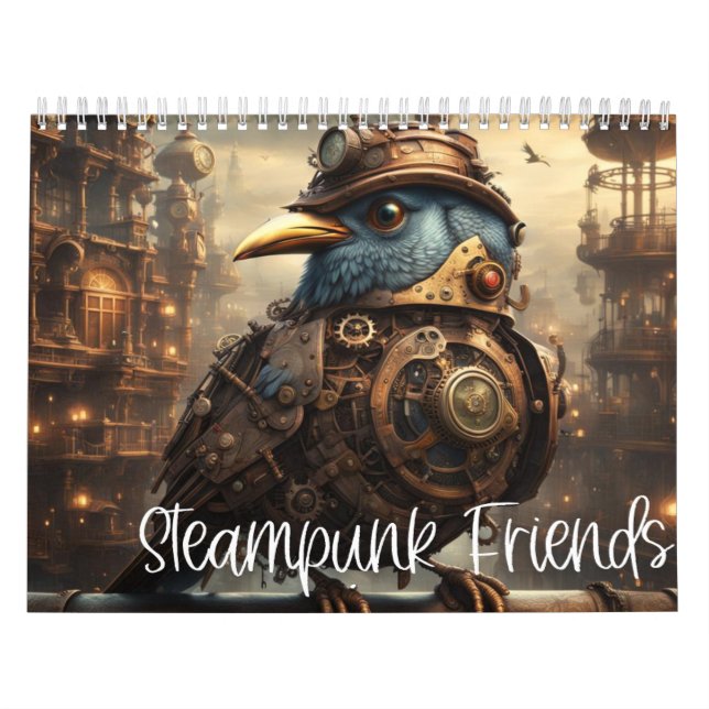 Steampunk Friends Kalender (Titelbild)
