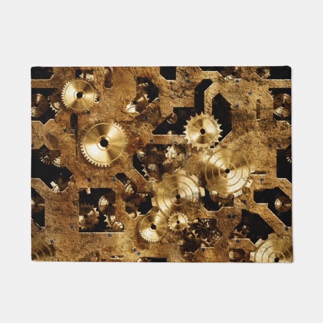 Steampunk Fußmatte (Vorderseite)