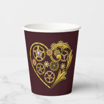 Steampunk Gears Heart