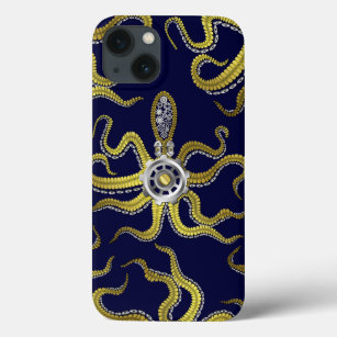 Steampunk Gears Octopus Kraken Case-Mate iPhone Hülle