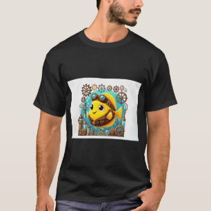 Steampunk Gelber Tang T-Shirt