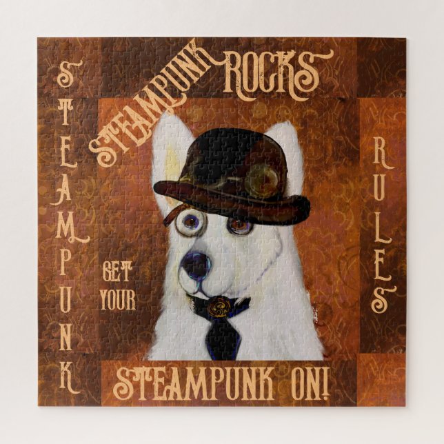 Steampunk German Shepherd (Vertikal)