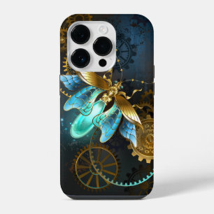 Steampunk-Glühwürmchen iPhone 14 Pro Hülle