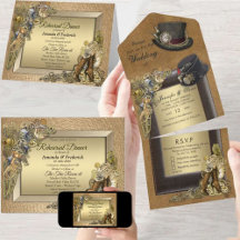 Steampunk & Goldleder - Alles in einer Hochzeit