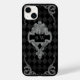 Steampunk Goth Mit Monogramm Case-Mate iPhone Hülle (Back)