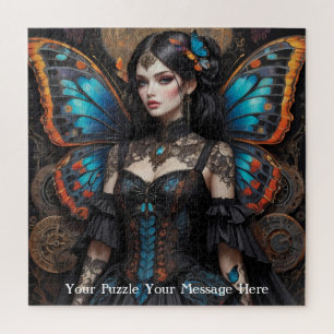 Steampunk Gothic Butterfly Girl