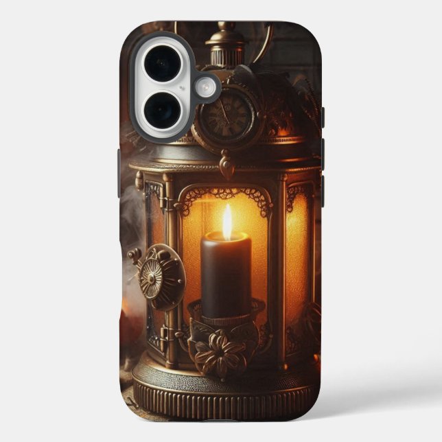 Steampunk Halloween Lantern iPhone / iPad Gehäuse 16 Hülle (Rückseite)