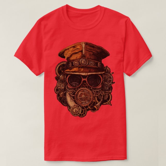 Steampunk Hat T-Shirt (Design vorne)