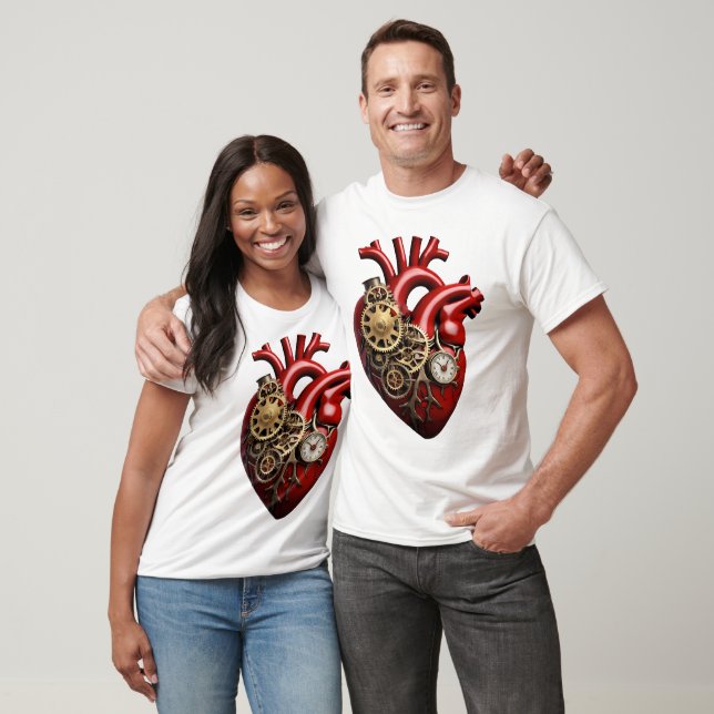 Steampunk Heart T - Shirt (Unisex)