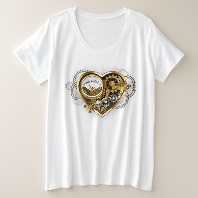 Steampunk Heart with a Manometer (Design devant)