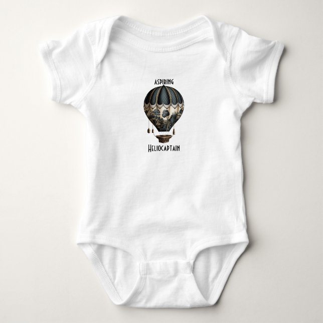 Steampunk Heißluftballon T - Shirt (Vorderseite)