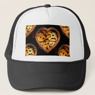 Steampunk-Herz Truckerkappe