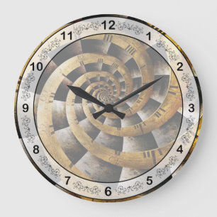 Steampunk - Horloge - L'écoulement du temps