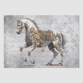Steampunk Horse Seidenpapier